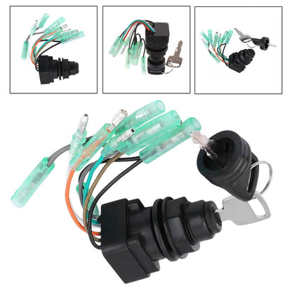 2X Ignition Key Switch for Suzuki Outboard DT30 DT115 DT140 DT150 DT200 D225