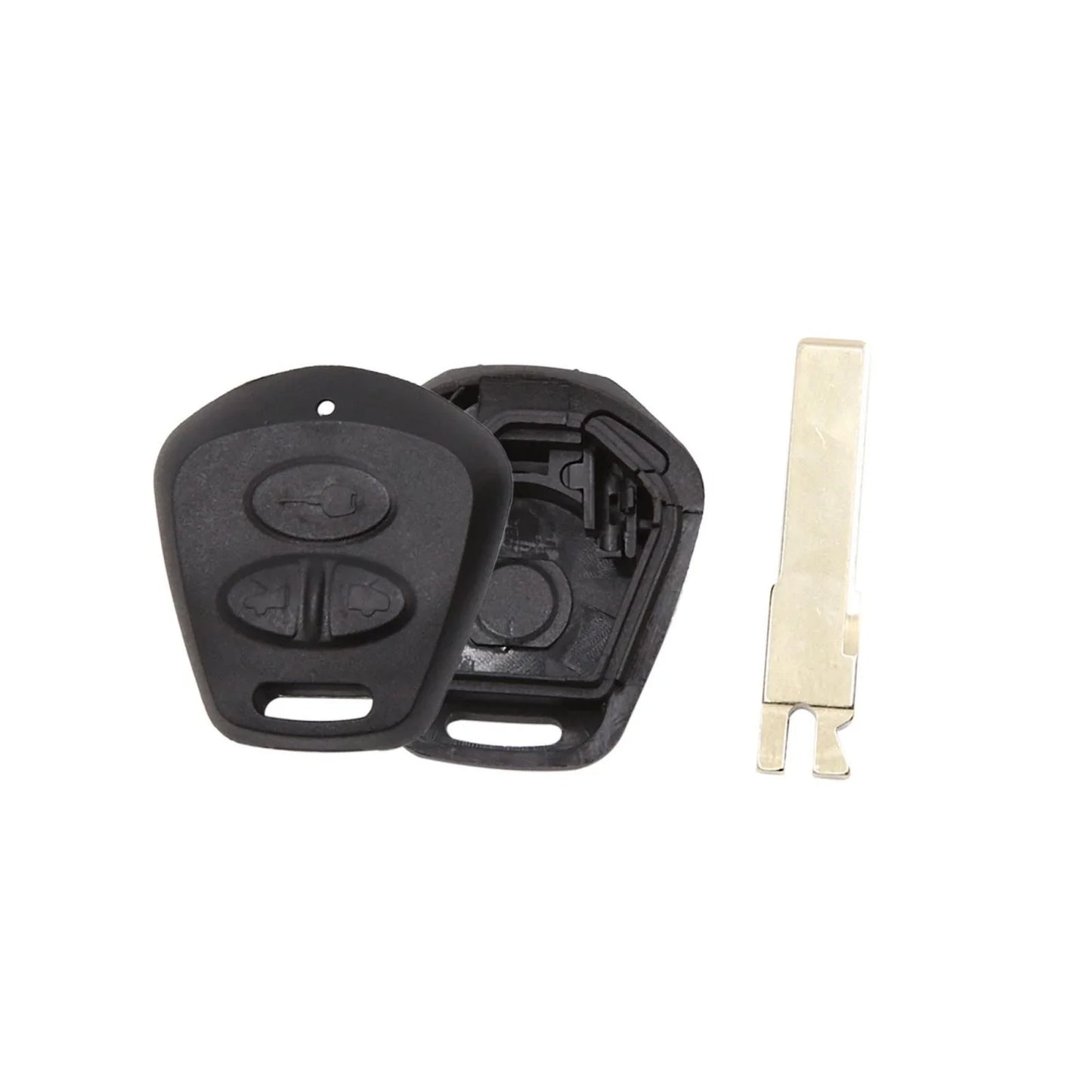 Car Key Fob Shell Case for Porsche Cayenne 911 996 Boxster S 986 (2003-2012)