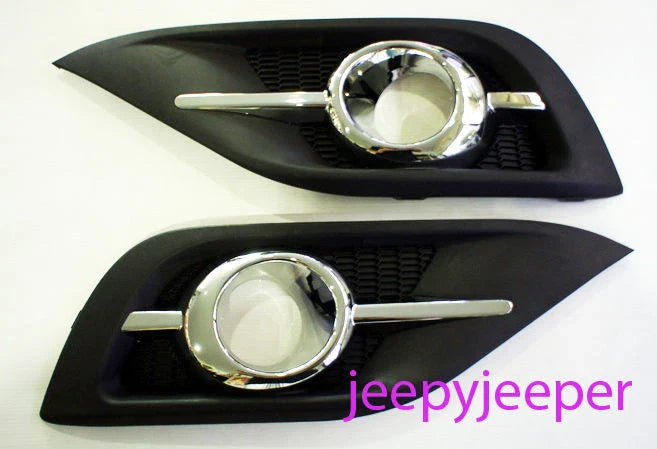 Chrome Fog Lamp Spot Light Set for Honda CR-V 2012-2016