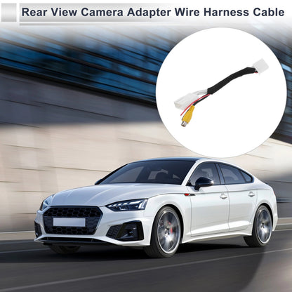 Rear View Camera Adapter Wire Harness for Toyota 4Runner (2012–2014) RCA Black