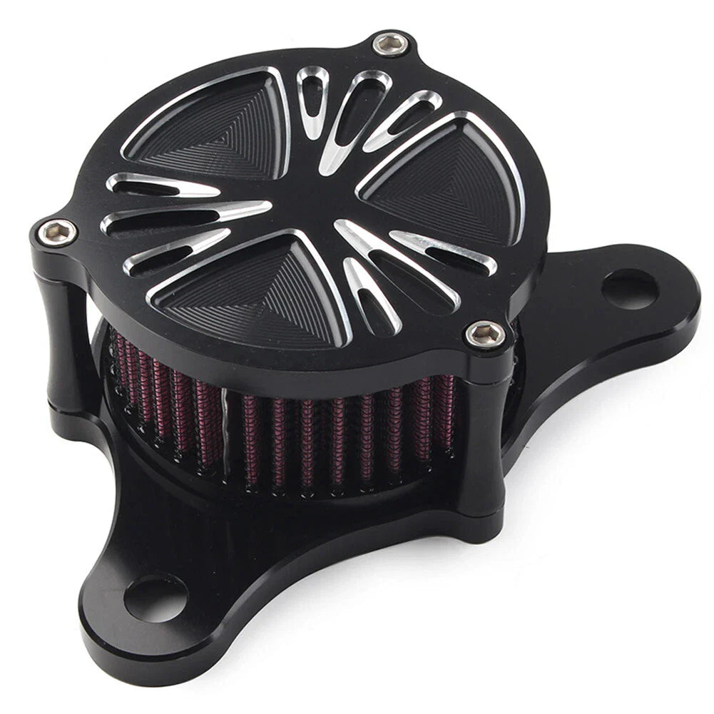 Red Air Cleaner Intake Filter for Harley Touring Electra Glide Softail