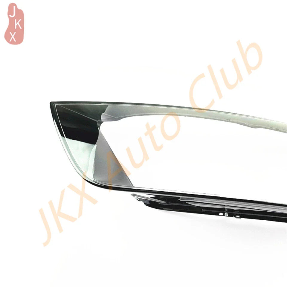 Left Side Headlight Clear Lens Light Shell + Seal Glue for Audi Q3 (2016–2018)