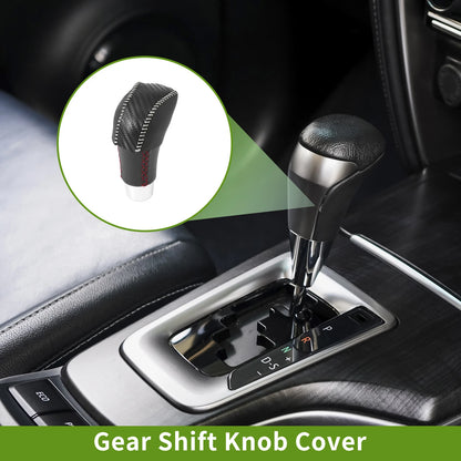 Gear Shift Knob Cover for Lexus RX350 (2023–2024) Black Beige