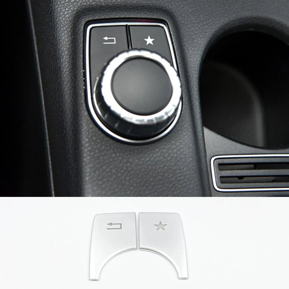 Multimedia Switch Cover Trim for Mercedes-Benz W176 W246 C117 X156 (2012-2019)