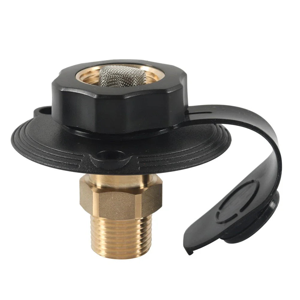 City Water Fill Inlet Kit with Check Valve for RV