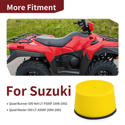 Air Filter for Suzuki Quadrunner Quadmaster 500 (1998–2002)