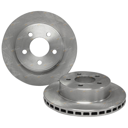2 Front Disc Brake Rotors for Ford Falcon Fairlane Fairmont LTD (1998–2000)