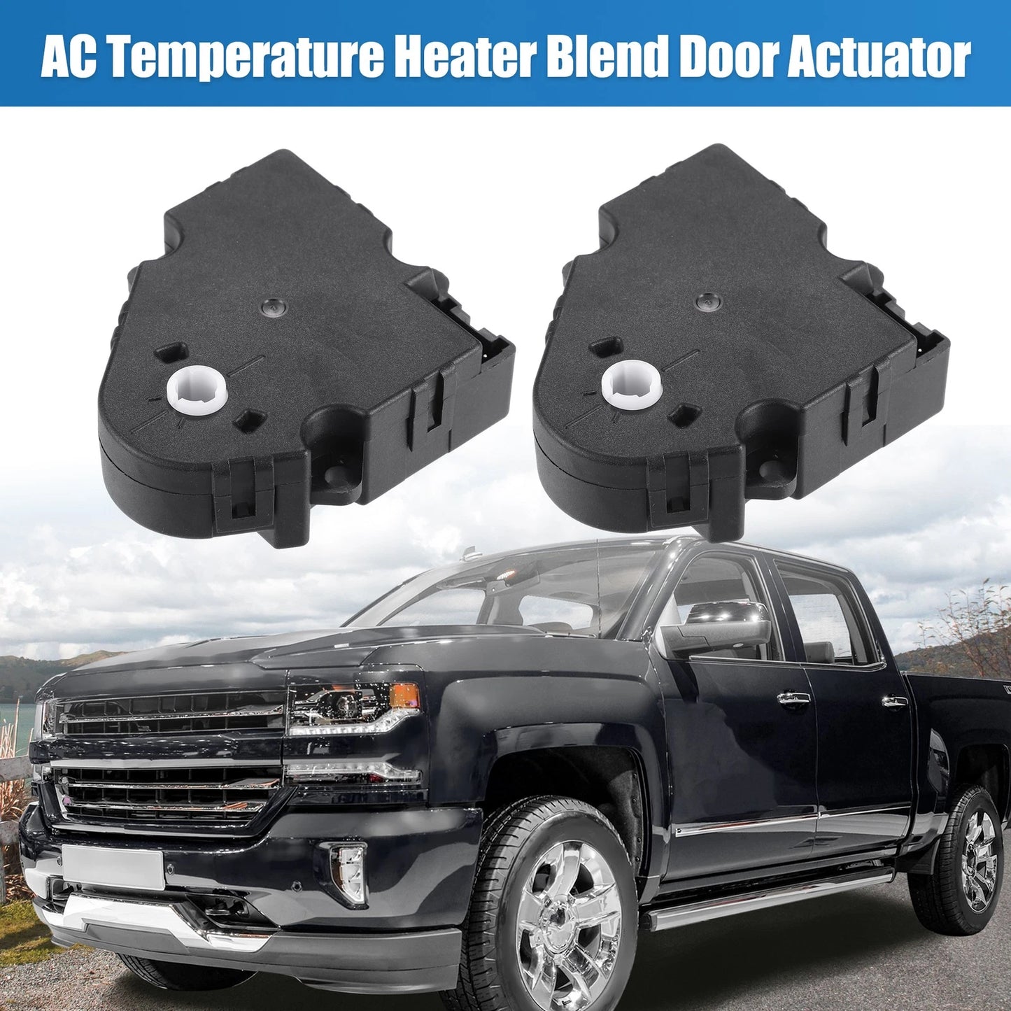 2pcs HVAC Air Door Actuator for Chevy Silverado Tahoe (No. 89018365)
