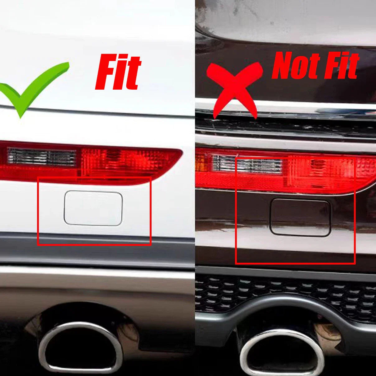 Rear Bumper Tow Hook Eye Cover Cap for Audi Q5 (2008–2017)