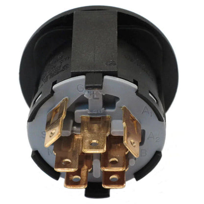 Ignition Switch & Key for Husqvarna, Murray, John Deere, MTD (1992)