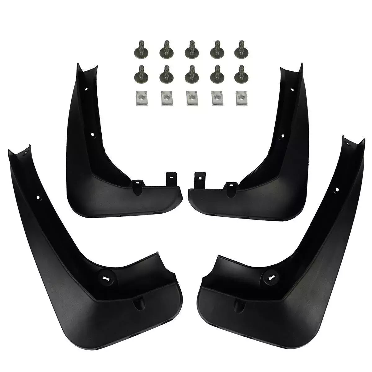 2 x Front & Rear Molded Splash Guards Mud Flaps for BMW X3 (2011–2017)