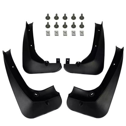 2 x Front & Rear Molded Splash Guards Mud Flaps for BMW X3 (2011–2017)
