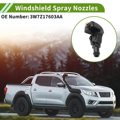 Windshield Washer Nozzle w/ Hose Connector for Ford (No. 3W7Z17603AA)