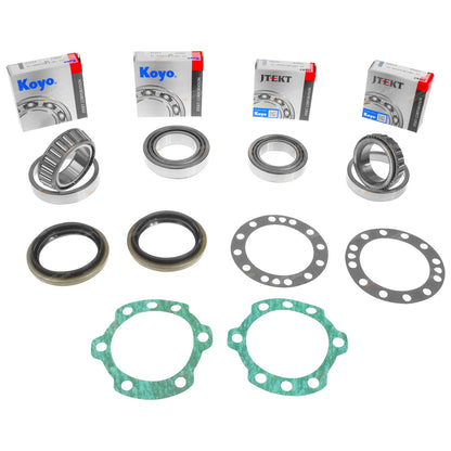 2x Rear Wheel Bearing Kits for HDJ80 FJ80 FZJ80 HZJ80 (1990–1997)