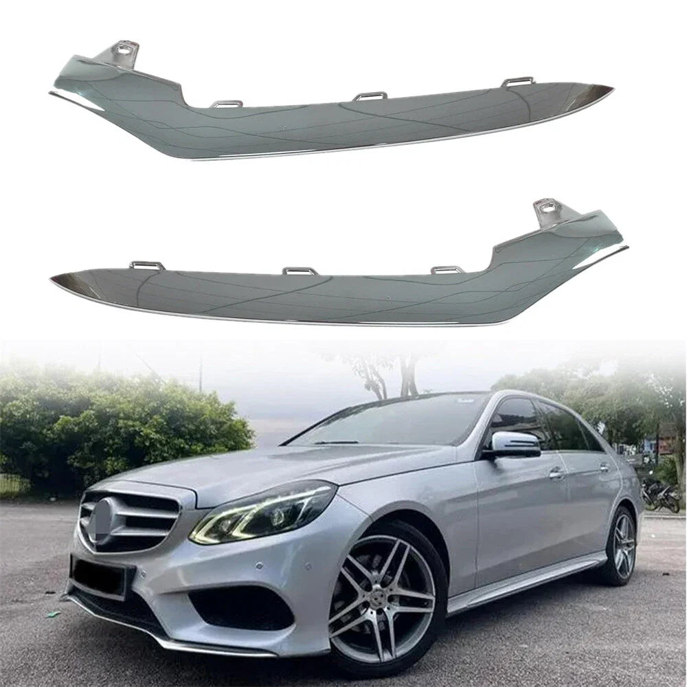 Front Bumper Chrome Trim Molding for Mercedes Benz W212 (2010-2016)