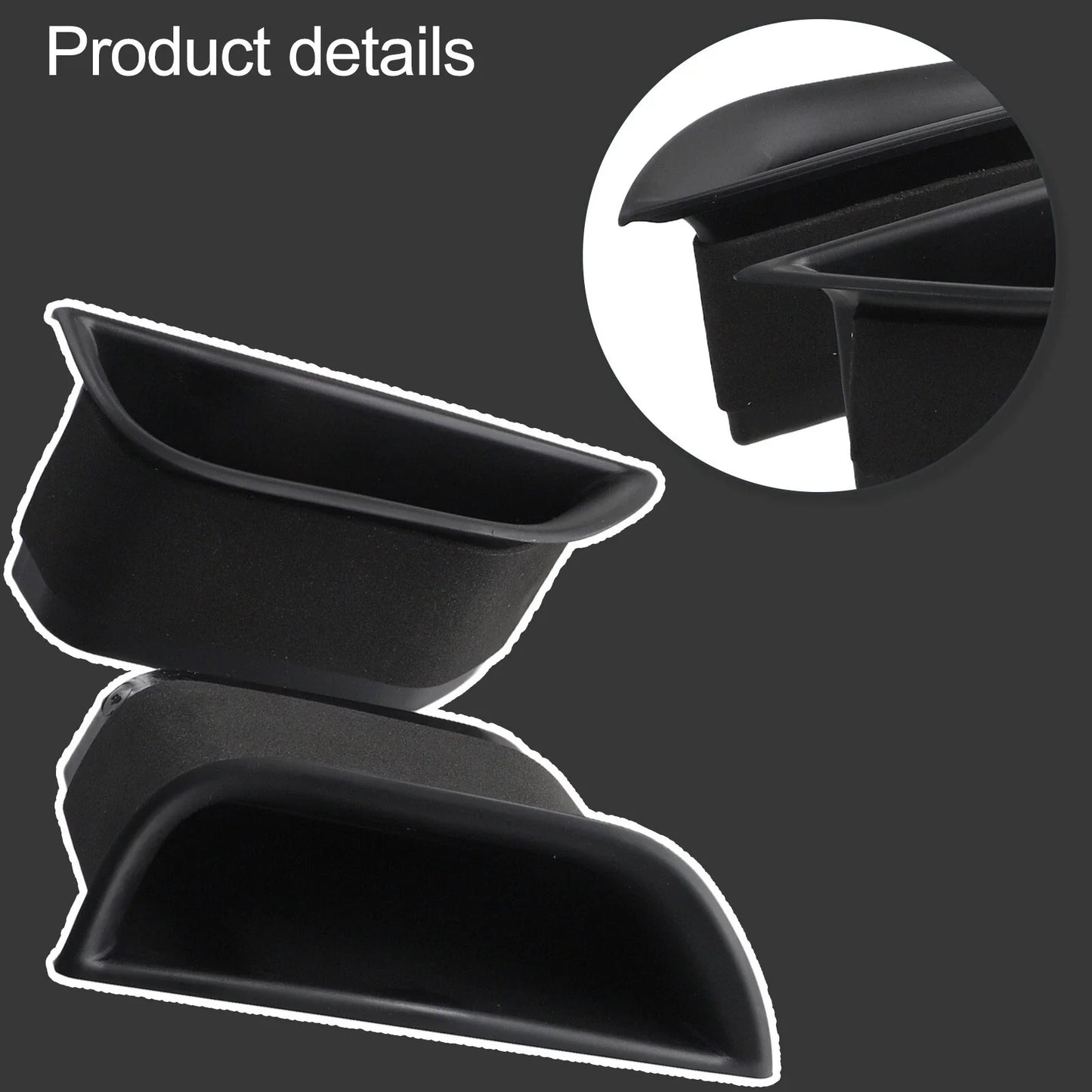 Interior Door Side Storage Box 2 x for E Class W211 (2010–2015)