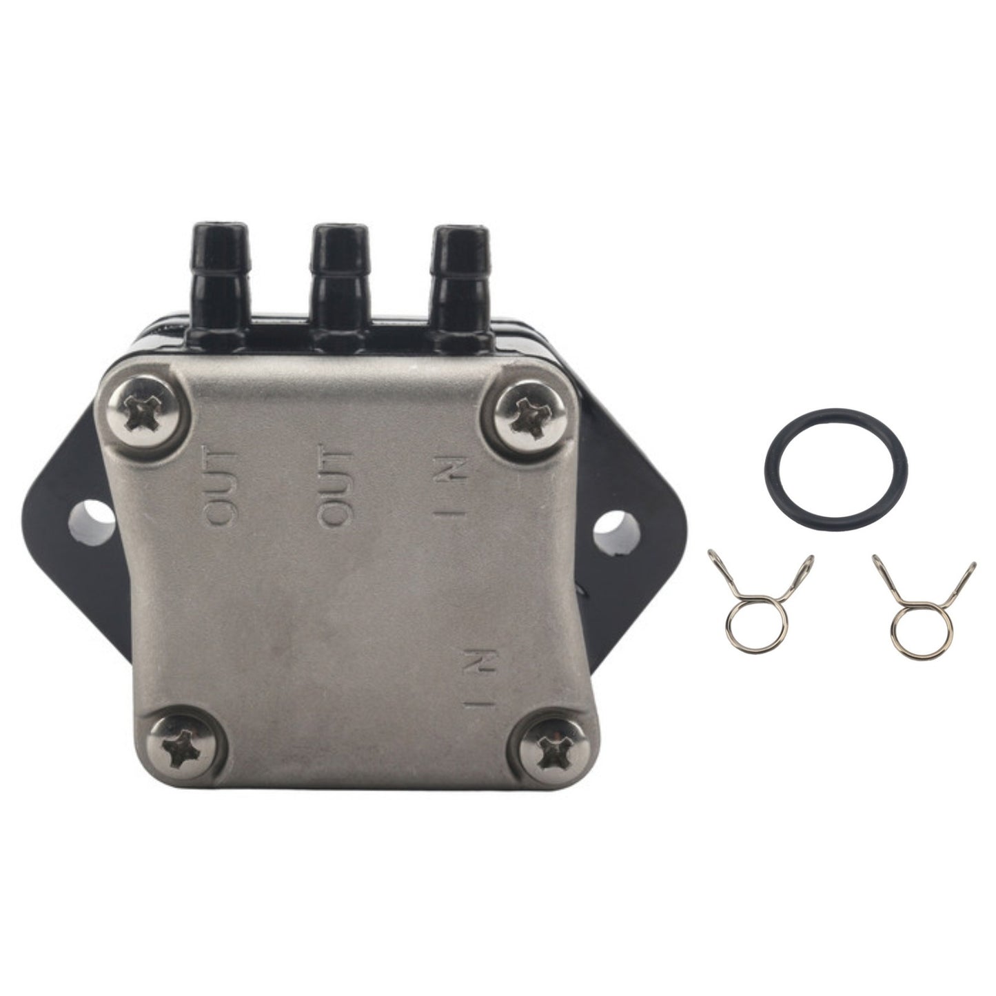 Fuel Pump with O-ring & Clips for Mercury Outboard (30-60 HP)