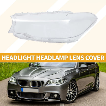 Front Left Headlight Lens Cover for BMW 5 Series (2017-2018)