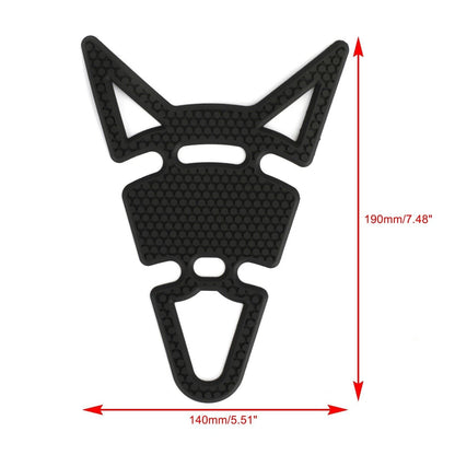 3D Cat Ears Tank Pad for Universal Motorcycle (No specific years)