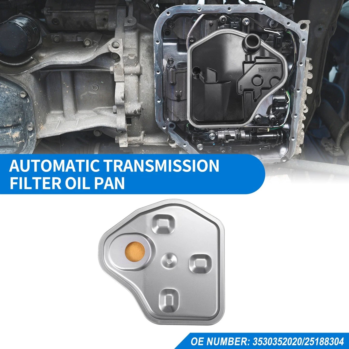 Transmission Filter Oil Pan Gasket Kit for Chevrolet (2020)