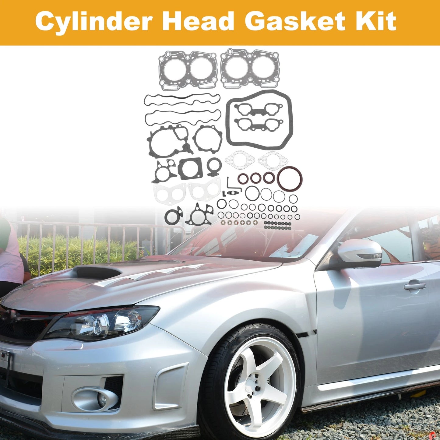 Cylinder Head Gasket Kit No. 10105AA070 for Subaru EJ20E (1990–1994)