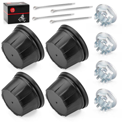Set of 4 Wheel Center Caps for Honda FourTrax 200 300 (1990–2000)
