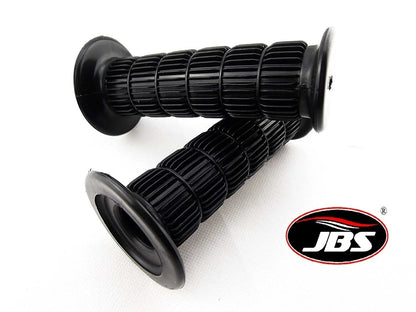 Black Hand Grip Set for Suzuki TS50 (1971-1977) - Left & Right Pair