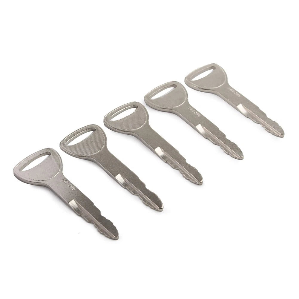 Ignition Keys Set of 5 for Toyota Forklift (57591-23330-71, 162597, A62597)