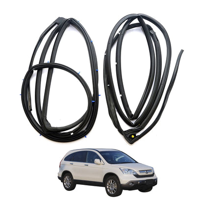 Set of 2 Rear Door Weatherstrip Rubber Seals for Honda CR-V (2007–2011)