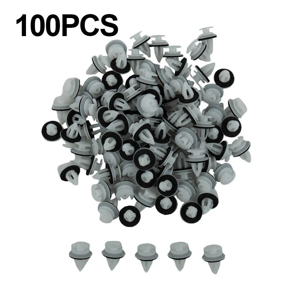 Fastener clips Plastic White Fender With Seal Ring
