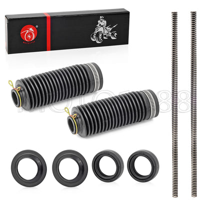 Front Fork Springs & Dust Seals for Honda XR100R CRF100F (2000–2023)