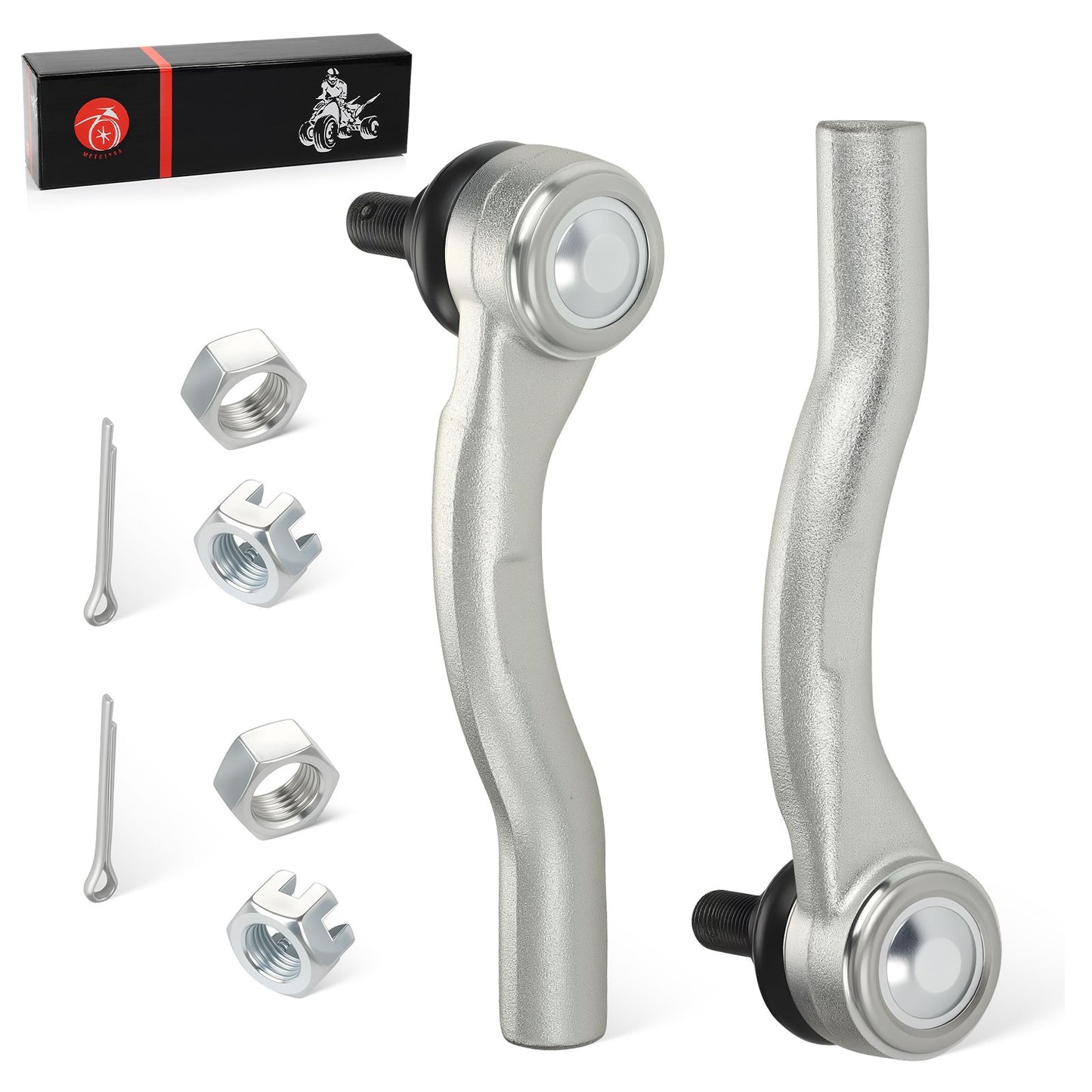 Set of 2 Outer Tie Rod Ends for Honda Pioneer 1000 2016–2021