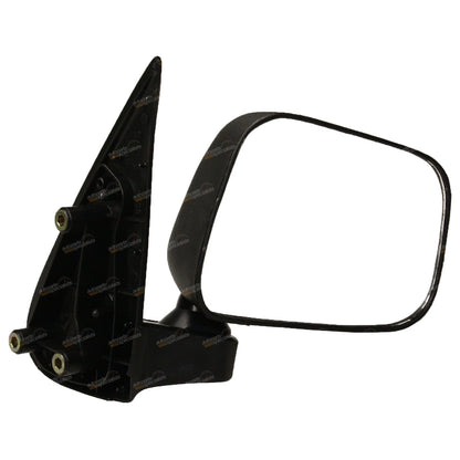 Pair of Black Sail Mount Door Mirrors for Toyota Hilux (1995–2005)