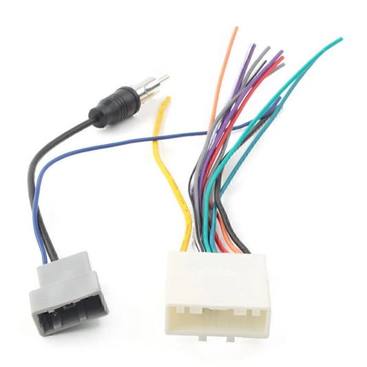 Nissan Car Radio Stereo Wiring Harness & Antenna Adapter Combo (2007-2014)
