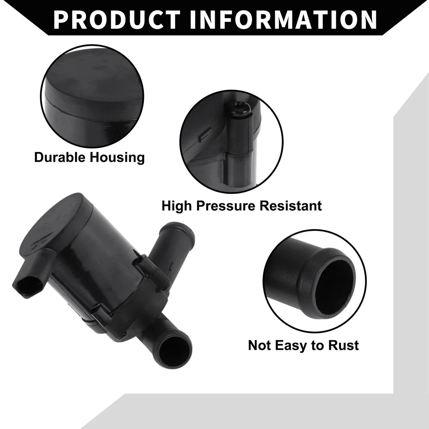 Auxiliary Cooling Water Pump for Porsche 911 997 (2010-2012) 1 x Pc