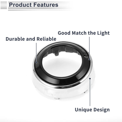 1 Pc Front Left Fog Light Grill for Mitsubishi Outlander (2010-2012)