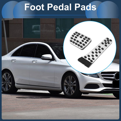 2 Pcs Automatic Foot Accelerator Pedal Covers for Universal Fit (2010–2023)