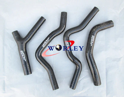 Black Silicone Radiator Hose for Honda CR500R CR 500 R (1985-1988)