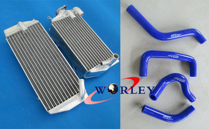 Aluminum Radiator with Hoses Kit for Suzuki RMZ450 (2005) - Yellow