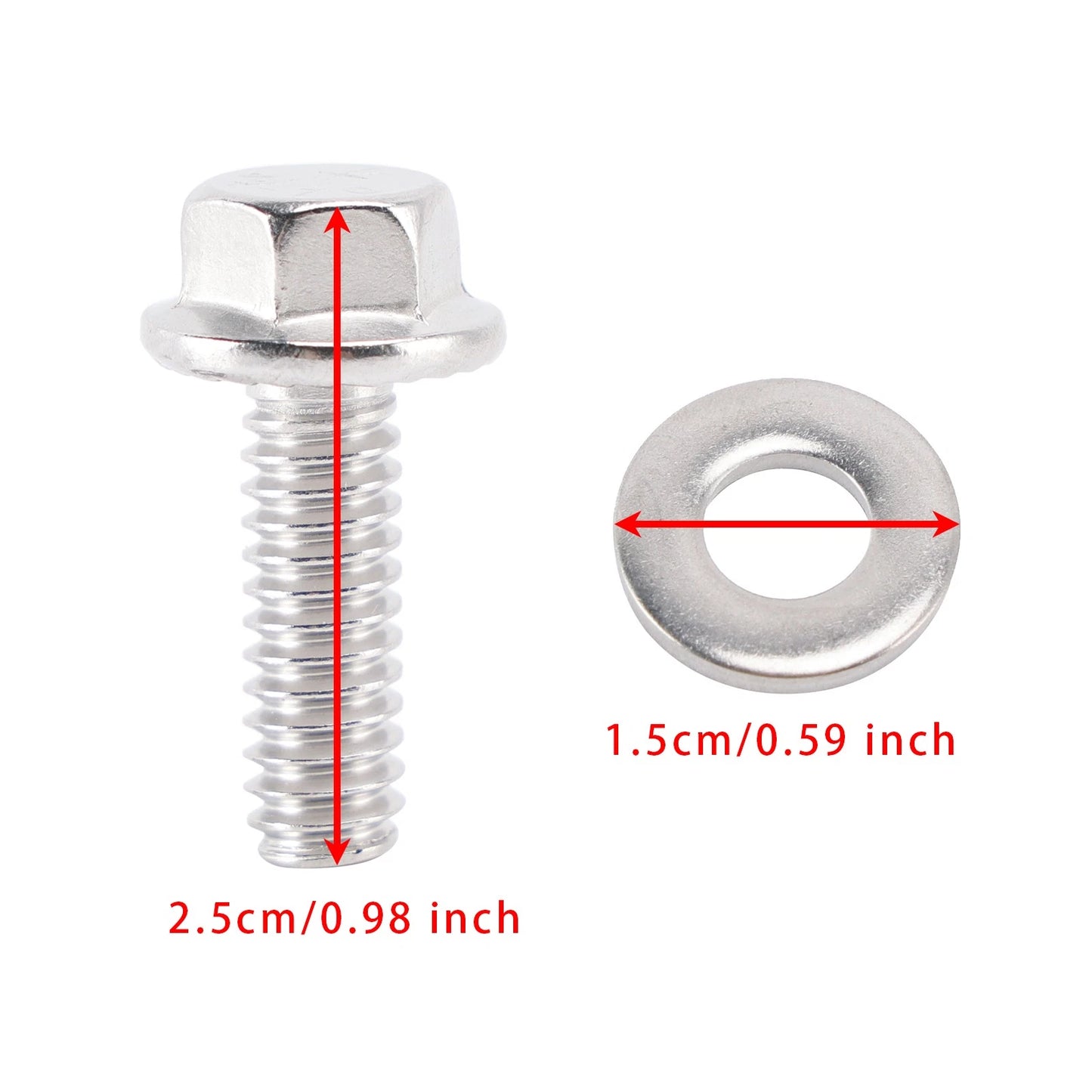 2 Pack Valve Cover Bolt Kit 400-7507 for 300
