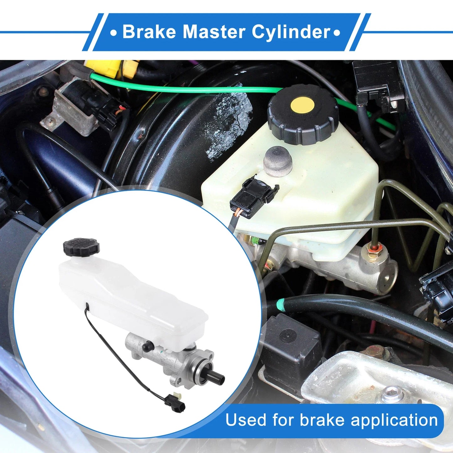 Brake Master Cylinder with Reservoir for Hyundai H1 Starex (1997-2004)