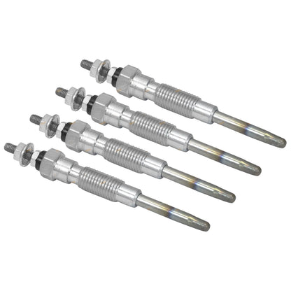 Set of 4 Glow Plugs for Hiace Van (1989–1996) Diesel 4cyl 3L 2.8L
