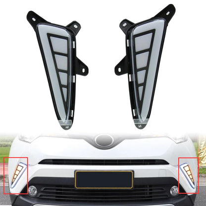 LED Dual Color Daytime Running Lights for Toyota CH-R (2016-2020)