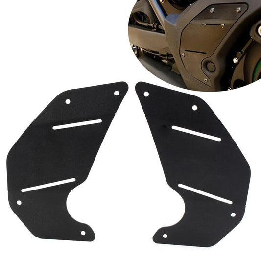 Black Side Panel Plate for Kawasaki Vulcan S 650 EN650 VN 650 (2015-2023)
