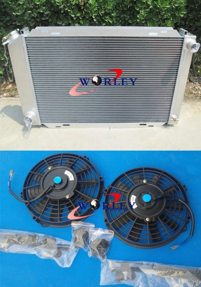 Aluminum Radiator with Fan for Ford Mustang GT LX (1979–1993)