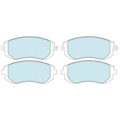 4WD Front Disc Brake Pad Set Subaru BRZ ZC6 (2012-2019)