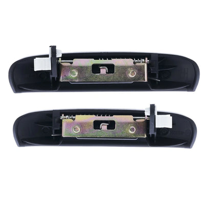 Door Handle Outer 2 x Black for Mitsubishi Mirage (2012–2020)
