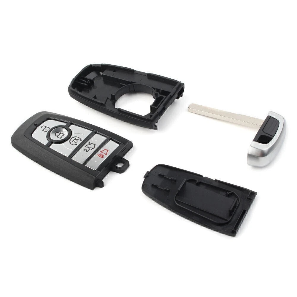 5-Button Key Fob Shell Cover for Ford Edge Fusion (2017–2020)