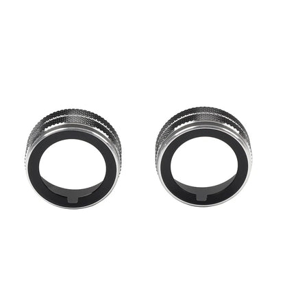 Blk Side Air Outlet Vent Knob Trim for Subaru BRZ, Toyota GR86 (2022-2023)