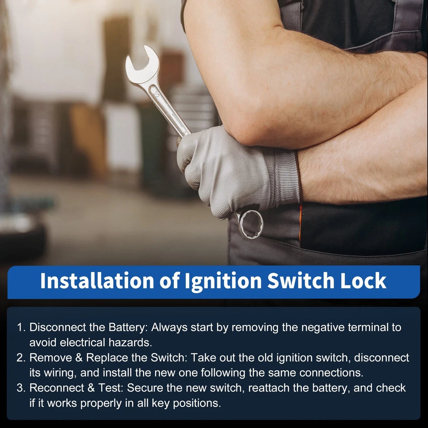 Ignition Key Switch for Honda UTV Pioneer 1000 (2016-2023)